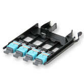 Corning EDGE-CP48-E3 48-fiber MTP® Adapter Panel for 50 µm Multimode (OM4/OM3) Solutions, Aqua